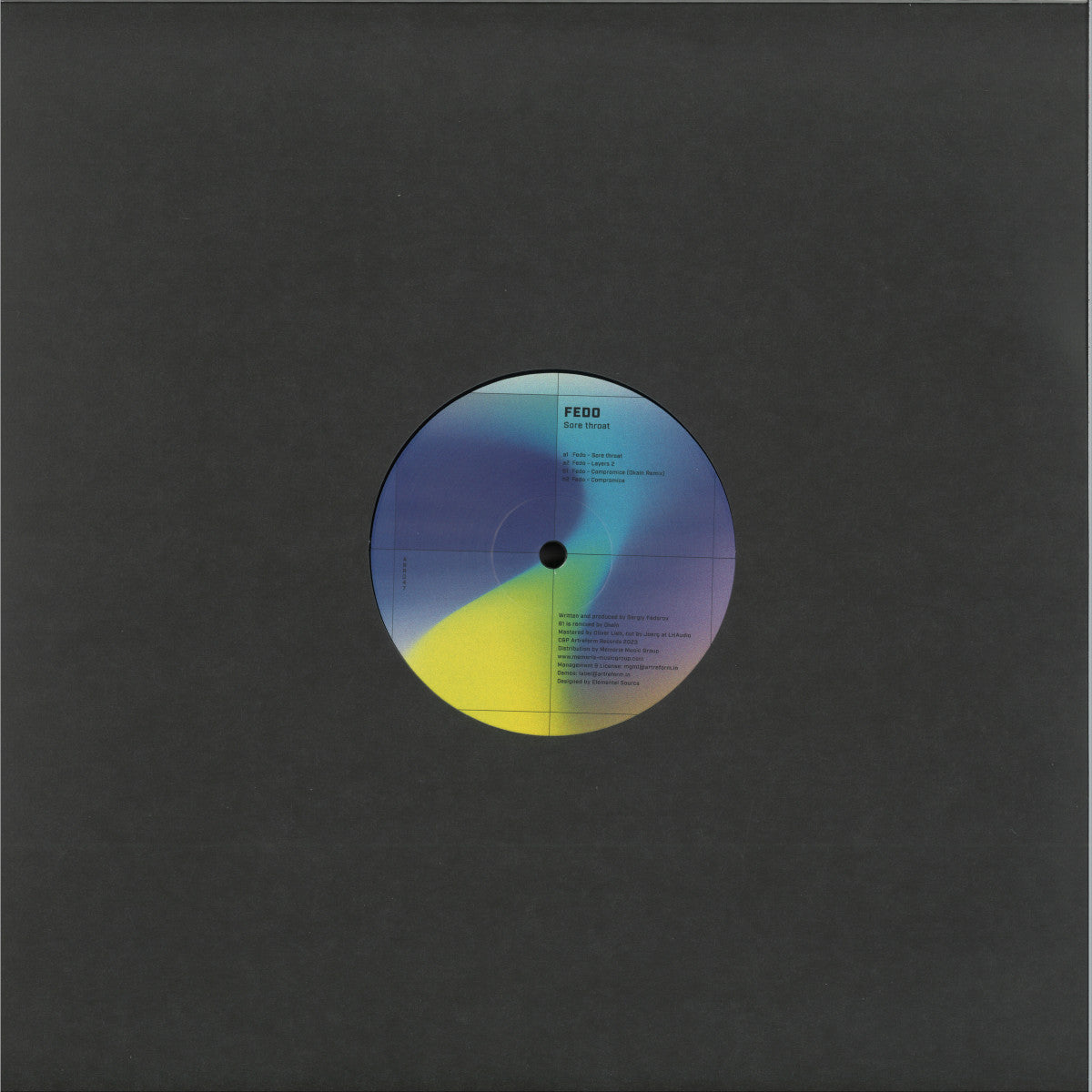Fedo - Sore Throat (Artreform) (M)
