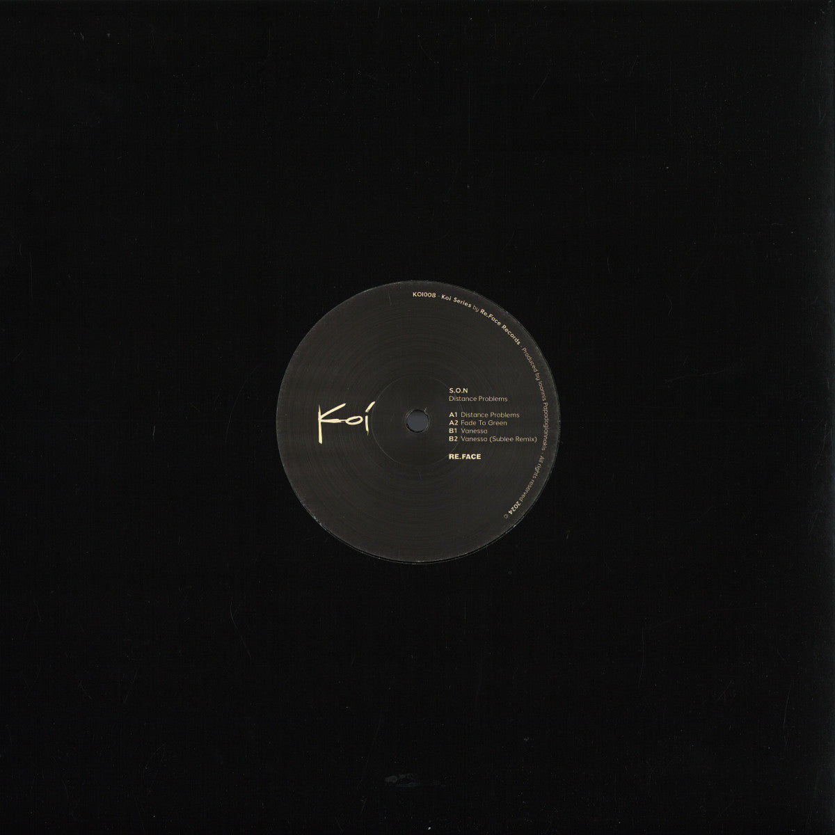 S.O.N - Distance Problems (Re.Face Records) (M)
