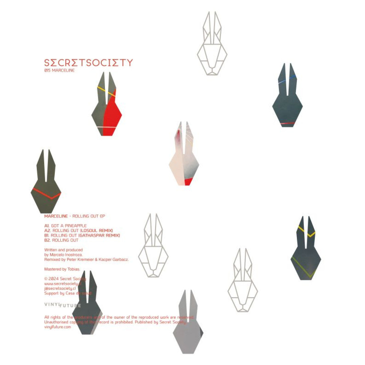 Marceline  - Rolling Out EP (Secret Society Chile) (M)