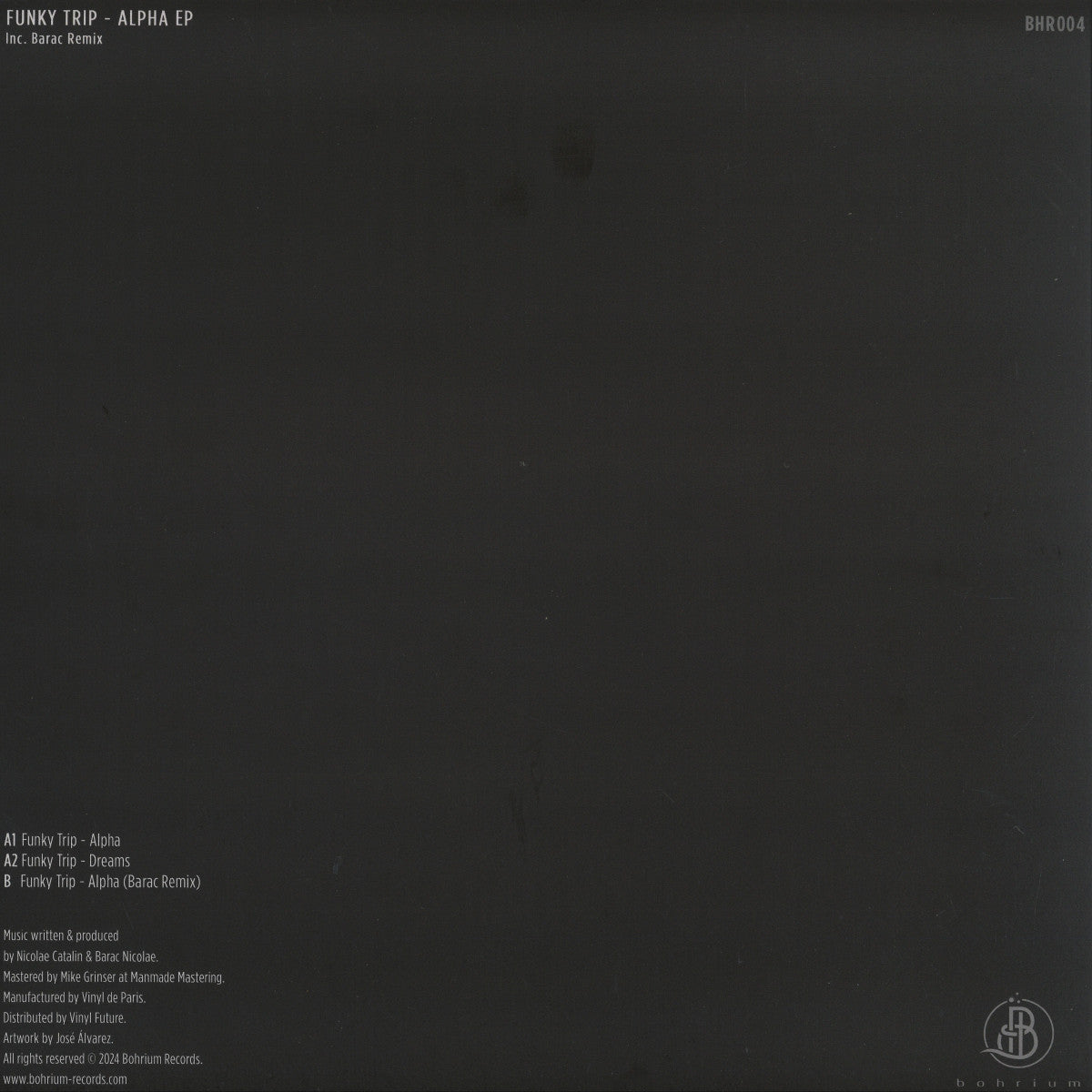 Funky Trip - Alpha EP (Bohrium Records) (M)