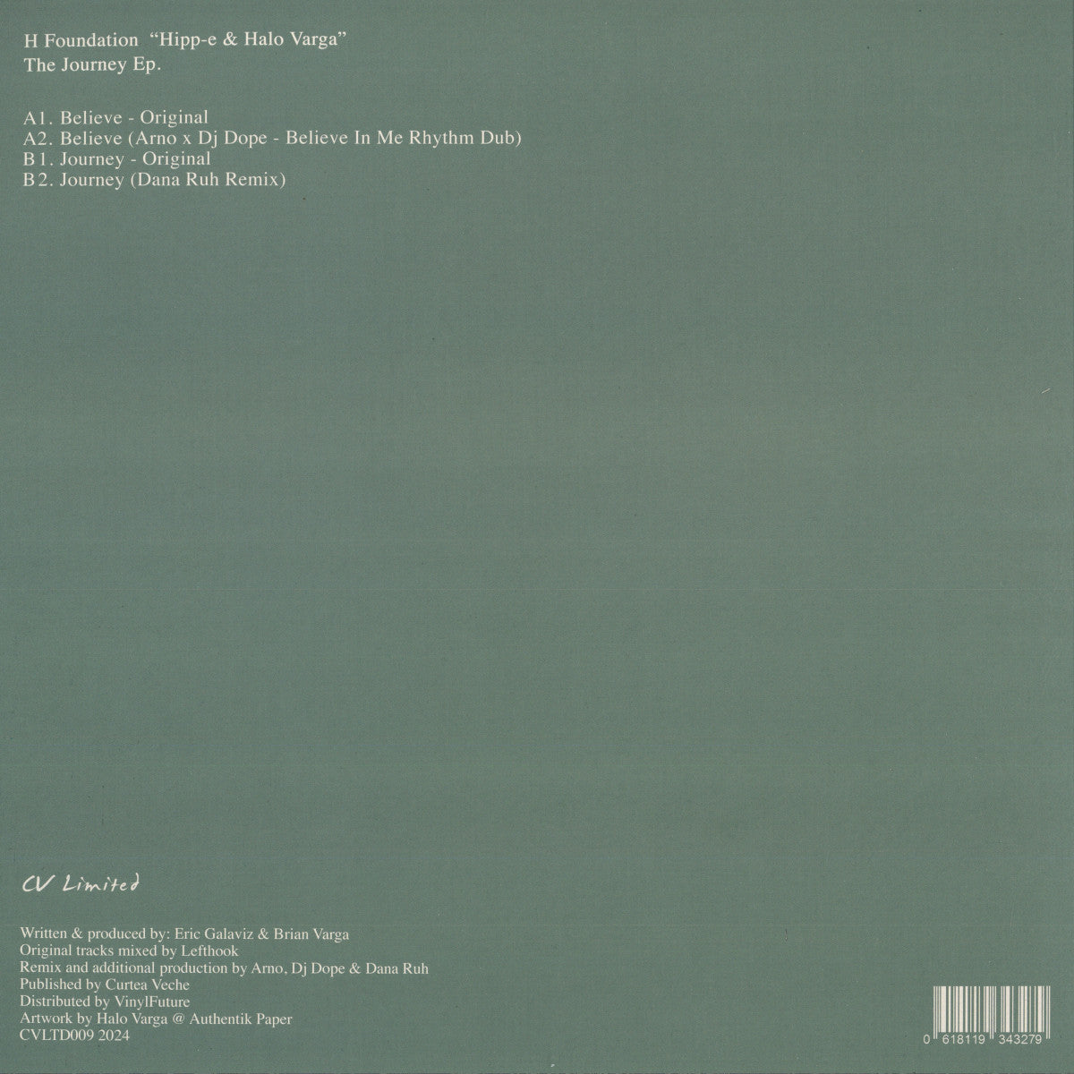 H-Foundation - The Journey EP (CV Limited) (M)