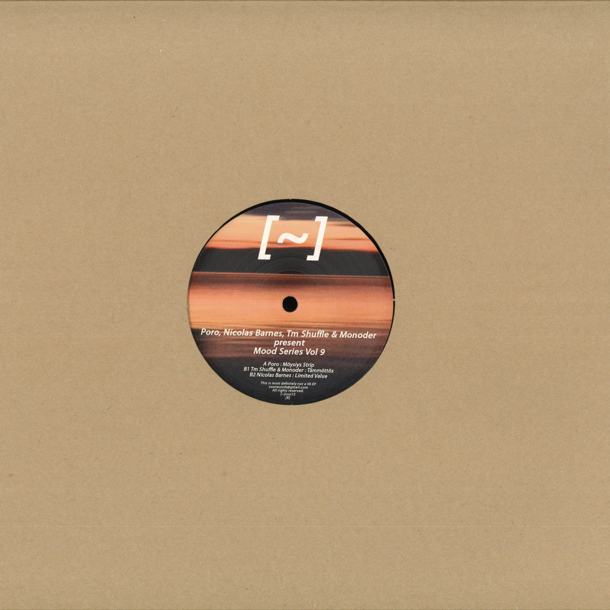 Poro, Nicolas Barnes, TM Shuffle & Monoder - Mood Series Vol 9 (Vuo Records) (M)