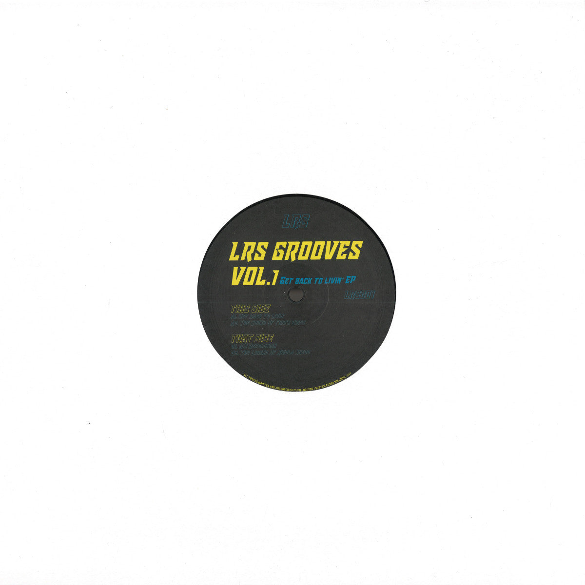 LRS  - LRS Grooves Vol. 1 - Get Back To Livin' Ep (System Error) (M)