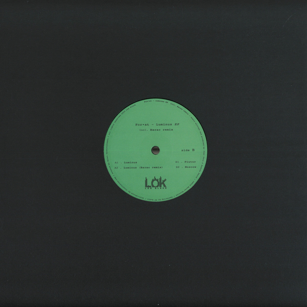 For•at - Luminus (LOKBLK001) (M)