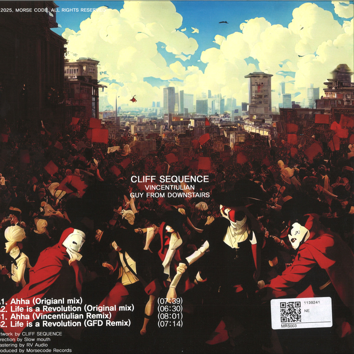 Cliff Sequence - Life Is A Revolution Ep (Morsecode Records) (M)