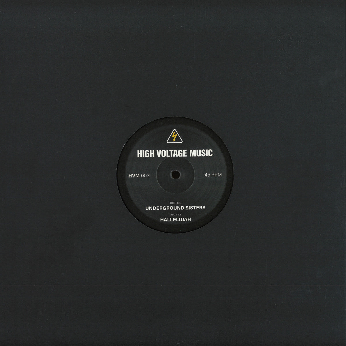 The Unknown Artist - High Voltage Music 003 (High Voltage Music) (M)