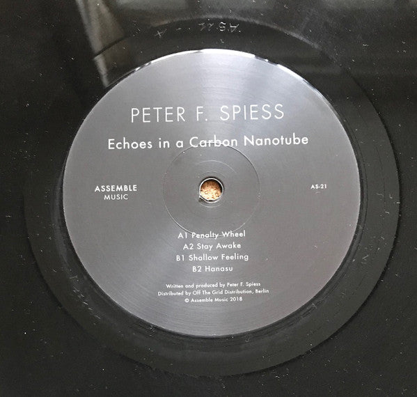 Peter F. Spiess : Echoes In A Carbon Nanotube (12")