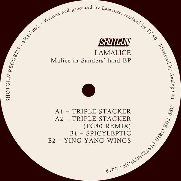Lamalice : Malice in Sanders' Land (12")