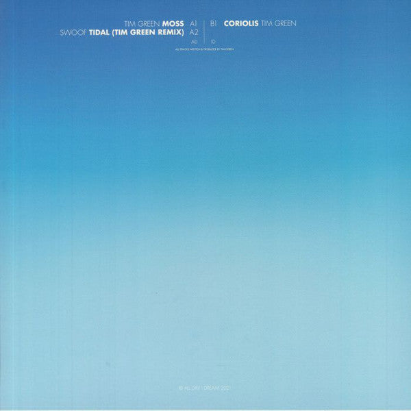Tim Green (4) : The Moss EP (12", EP)