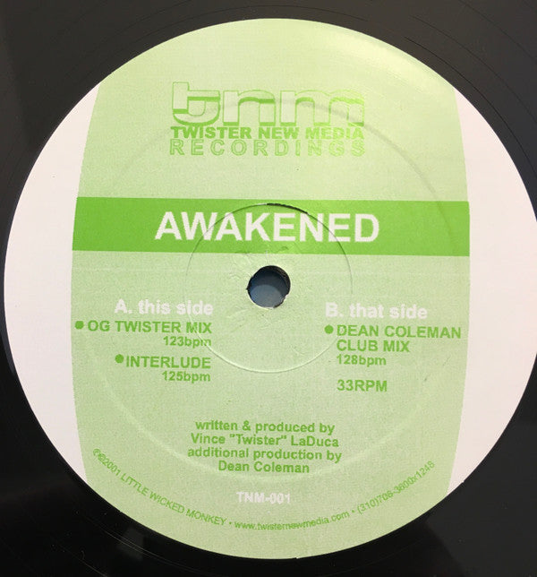 Vince "Twister" LaDuca* : Awakened (12")