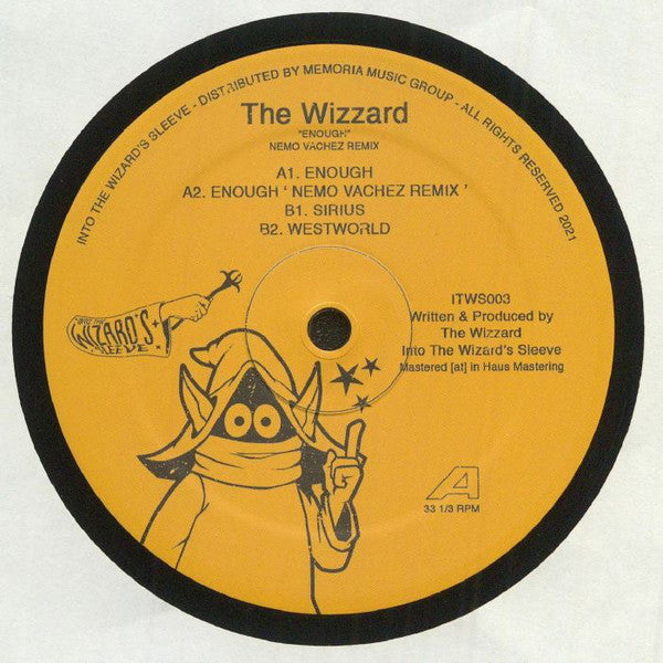 The Wizzard (8) : Enough (12", EP)