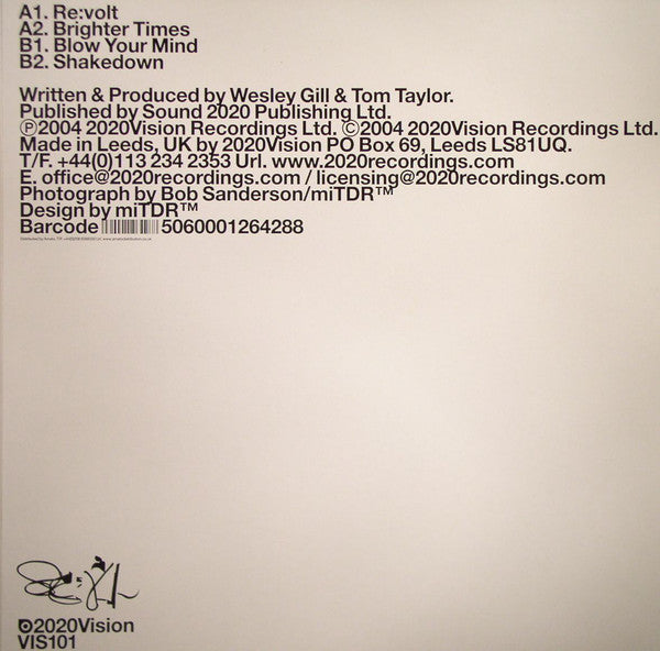 The Electric Press : Re:volt EP (12", EP)