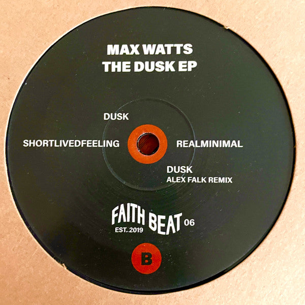 Max Watts (2) : The Dusk EP (12", EP)
