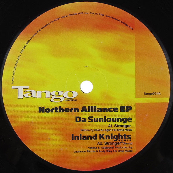 Da Sunlounge / Young Governors : Northern Alliance EP (12", EP)