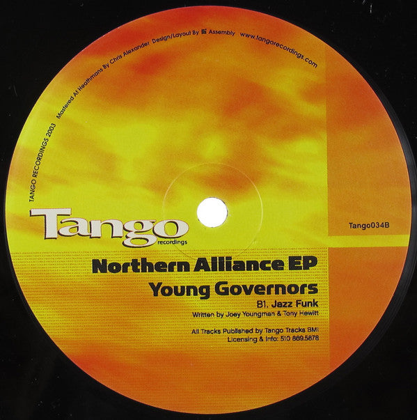 Da Sunlounge / Young Governors : Northern Alliance EP (12", EP)