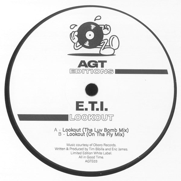 E.T.I. : Lookout (12", Ltd, RE, RM)