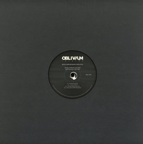 Nicola Brusegan & Camilo Gil : Revolution Of Tha Mind (12")