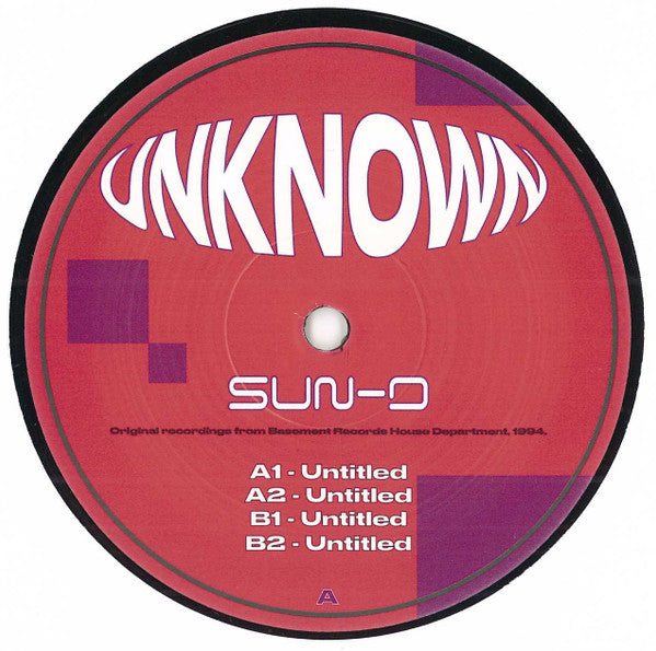 Unknown Artist : Sun-D (12", RE, RM)