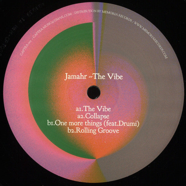Jamahr : The Vibe (12", EP)