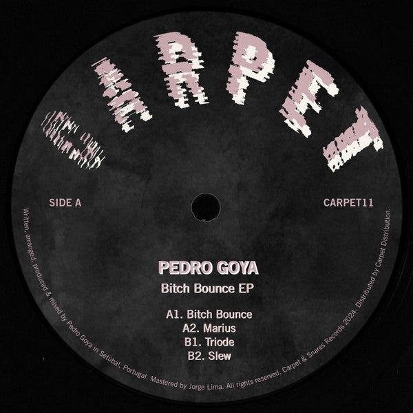Pedro Goya : Bitch Bounce EP (12", EP)