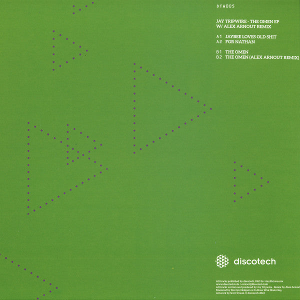 Jay Tripwire : The Omen Ep (12", EP)