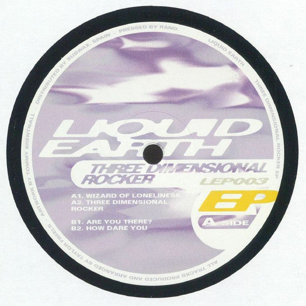 Liquid Earth (3) : Three Dimensional Rocker (12", EP)