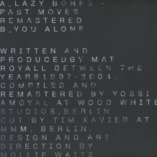 Dexter (2) : Past Moves I (12", Comp)