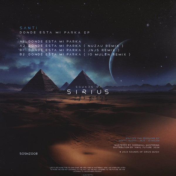 Santi : Donde Esta Mi Parka EP (12", EP)
