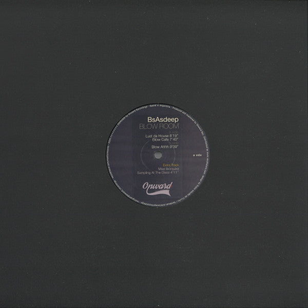 Bs As Deep : Blow Room (12")