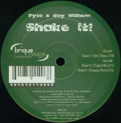 Fyta & Ray Willbern : Shake It! (12")