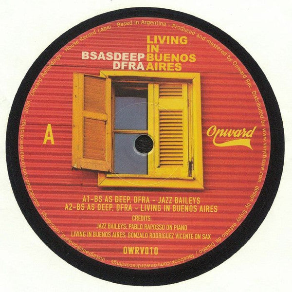 Bs As Deep, DFRA : Living In Buenos Aires (12")
