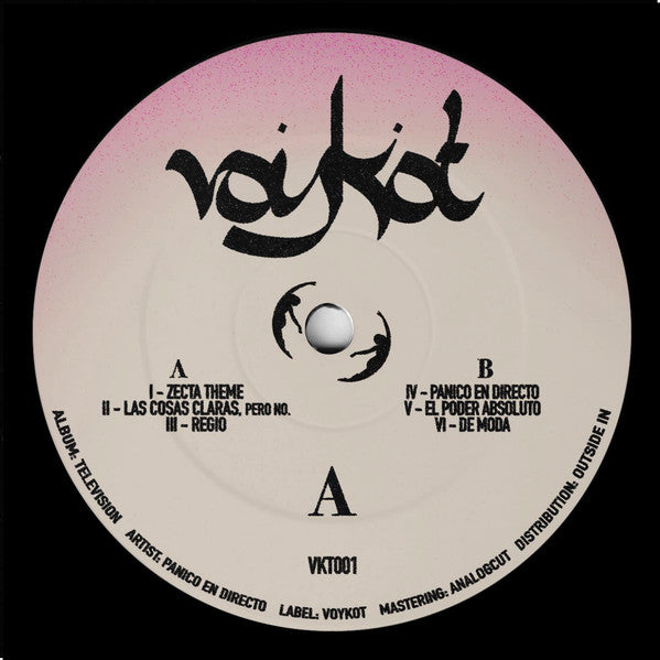 Panico En Directo : Television (LP)