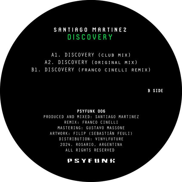 Santiago Martínez : Discovery (12", EP)