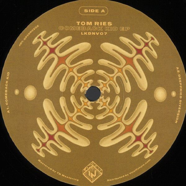 Tom Ries : Comeback Kid Ep (12")