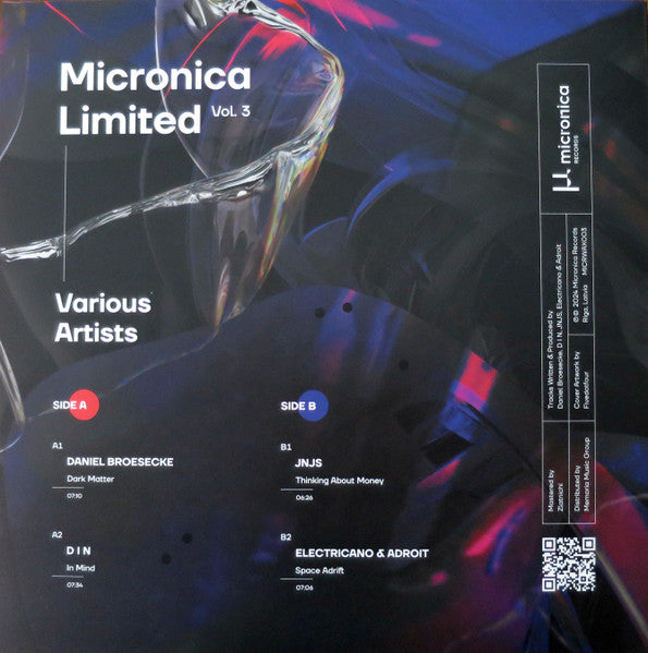 Various : Micronica Limited Vol. 3 (12")
