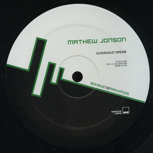 Mathew Jonson : Decompression EP (12", EP)