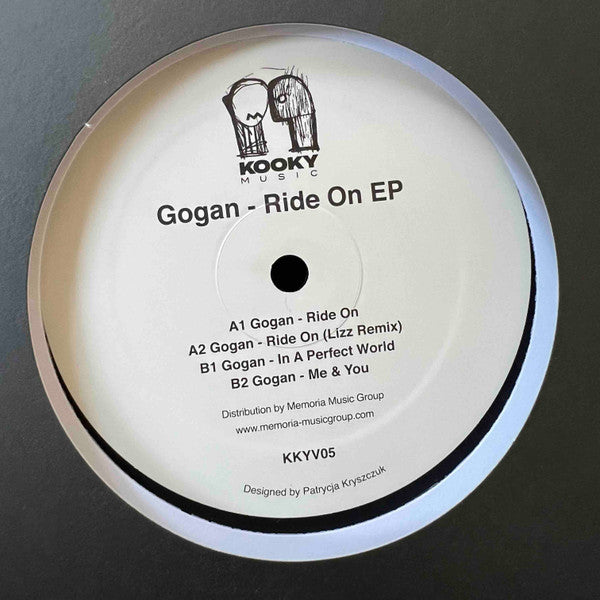 Gogan : Ride On EP (12", EP)