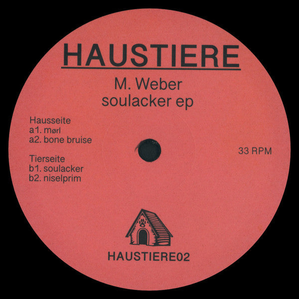 M. Weber : Soulacker EP (12", EP)