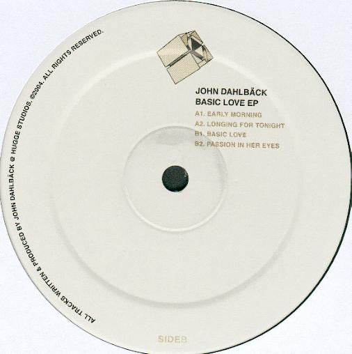 John Dahlbäck : Basic Love EP (12", EP)
