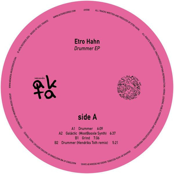 Etro Hahn : Drummer EP (12", EP, 180)