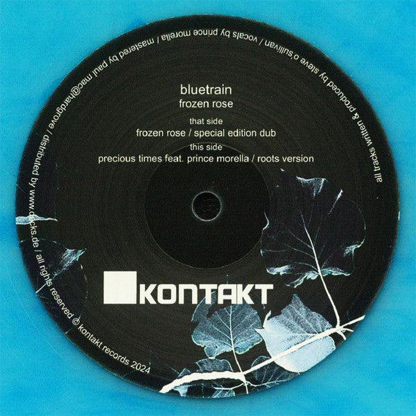 Bluetrain : Frozen Rose  (12", EP, Ltd, Cle)