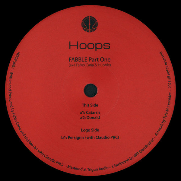 Fabble aka. Fabio Caria & Hubble (3) : Fabble Part One (12")