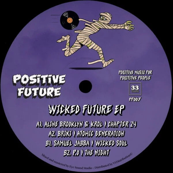 Aline Brooklyn, Krol, Briki, P.O (2), Samuel Jabba : Wicked Future EP (12")