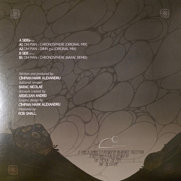 Cim Pian : Chronosphere EP (12")