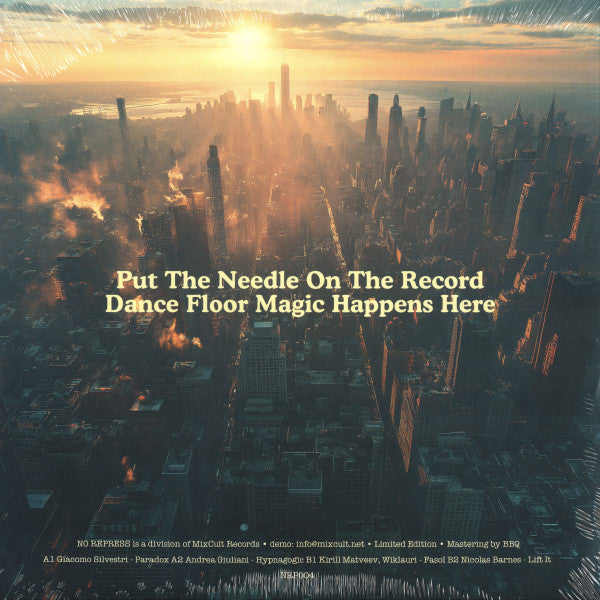 Various : Put The Needle On The Record - Dance Floor Magic Happens Here (12")