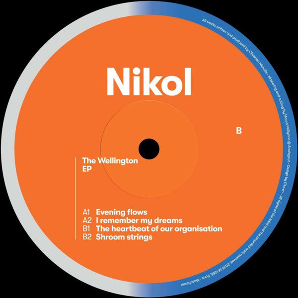 Nikol (9) : The Wellington EP (12")