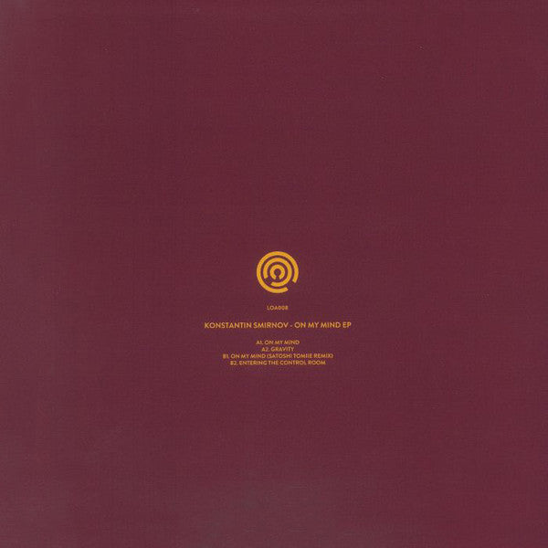 Konstantin Smirnov (3) : On My Mind EP (12", EP)
