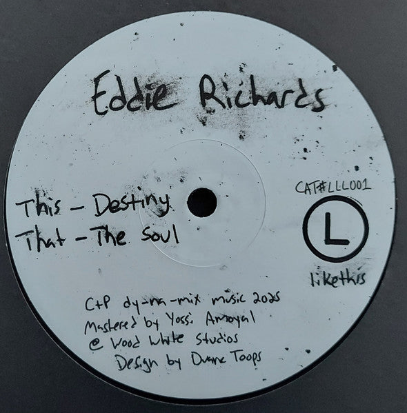 Eddie Richards : Destiny (10")
