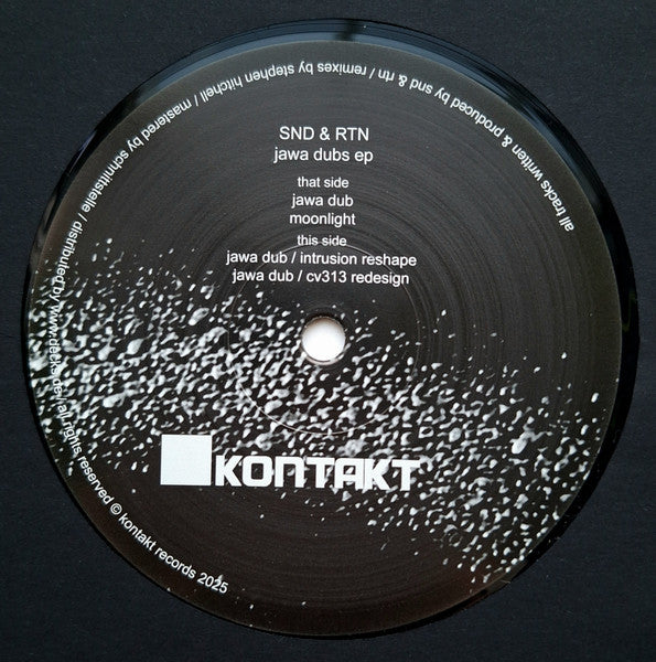 SND & RTN : Jawa Dubs EP (12", EP, Bla)