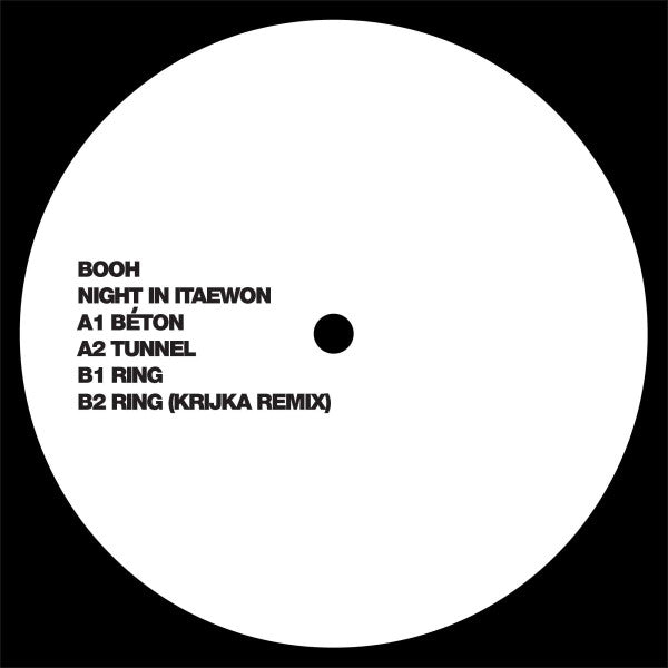 BOOH (2) : Night in Itaewon (12", EP)